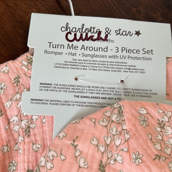 New Charlotte&Star 3pc Set - Picture 5 of 6
